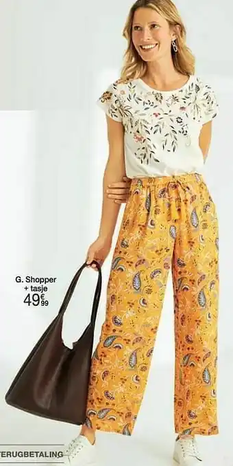 Damart Shopper + tasje aanbieding