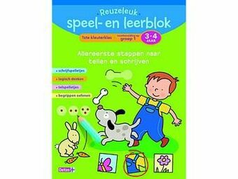 Reuzeleuk Speel En Leerblok Tellen En Schrijven 3-4J