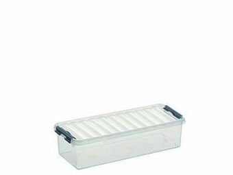 Multi bazar Q-Line Opbergbox 3.5 L Transp/Metaal aanbieding