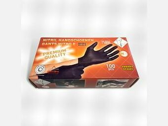 Koala Nitril Wegwerphandschoenen Berryblack Medium 100St
