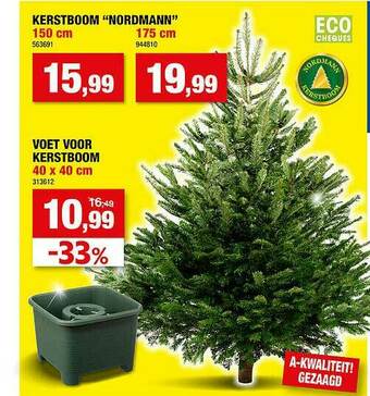 Hubo Voet Voor Kerstboom aanbieding