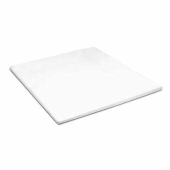 Leen Bakker Cinderella topper hoeslaken - wit - 180x200 cm - Leen Bakker aanbieding