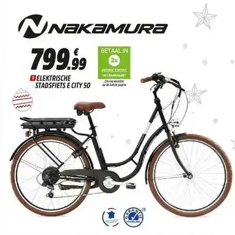 Elektrische Stadsfiets E City 50