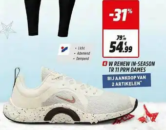 Intersport W Renew In-season Tr 11 Prm Dames aanbieding