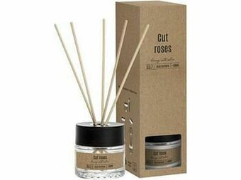 Cosy & Trendy Kraft Geurdiffuser 50Ml D6.3Xh21Cm Cut Roses