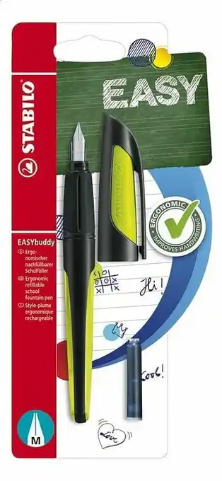 Dreamland STABILO vulpen Easy buddy Black/Lime aanbieding