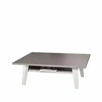 Leen Bakker Symbiosis salontafel Heidal - taupe - 28,2x89x67 cm - Leen Bakker aanbieding