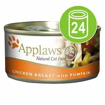 Zooplus 24x156g Makreel met Sardientjes Applaws Kattenvoer aanbieding