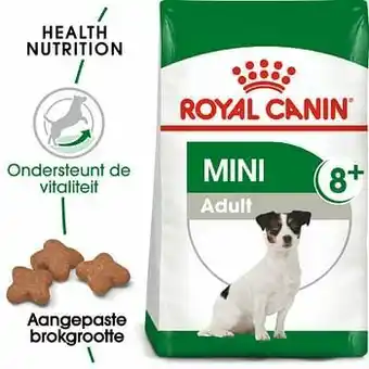 Zooplus 2kg Mini Adult 8+ Royal Canin Size Hondenvoer aanbieding