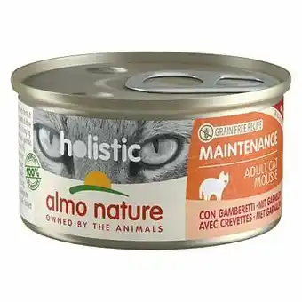 Zooplus 6x85g Maintenance met ham Almo Nature Holistic Kattenvoer aanbieding