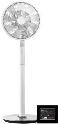 Coolblue Duux Whisper Ultimate Smart Wit met accu aanbieding