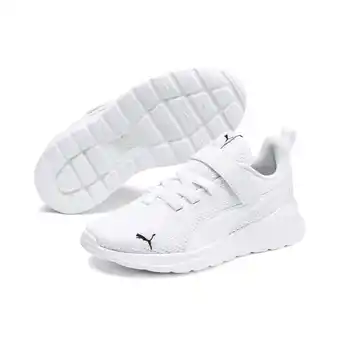 Decathlon Anzarun Lite sportschoenen voor kinderen PUMA White aanbieding