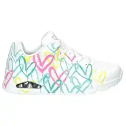 Decathlon Damestrainers Skechers JGoldcrown Uno-Highlight Love aanbieding