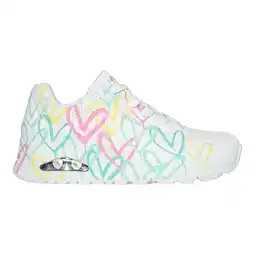 Decathlon Damestrainers Skechers JGoldcrown Uno-Highlight Love aanbieding