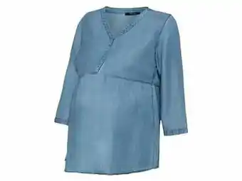 ESMARA® Zwangerschapsblouse met driekwartsmouwen (42, lichtblauw)