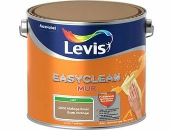 Multi bazar Levis Easyclean Mur Mat Vintbruin 2.5L aanbieding