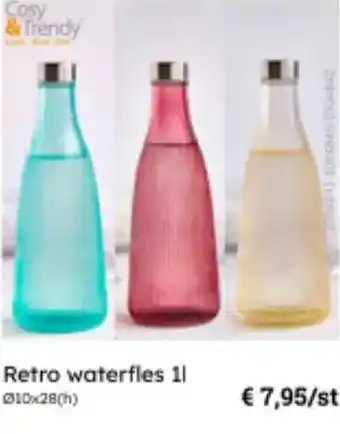 Multi bazar Retro waterfles aanbieding