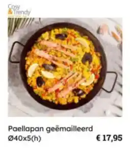 Multi bazar Paellapan geēmailleerd aanbieding