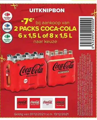 Carrefour Market Coca-cola aanbieding