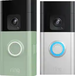 Coolblue Ring Battery Video Doorbell Pro + Voorpaneel Groen aanbieding