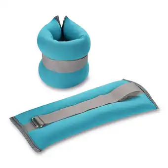 Decathlon Enkel- en Polsgewichten van Neopreen INDIGO 2*0,7 kg aanbieding