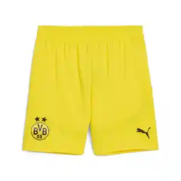 Decathlon Borussia Dortmund 24/25 short voor heren PUMA Faster Yellow Black aanbieding