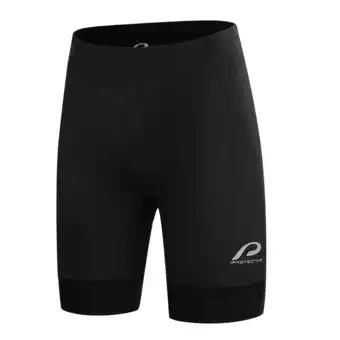 Decathlon Korte fietsbroek - Heren - P-Icon - zwart aanbieding