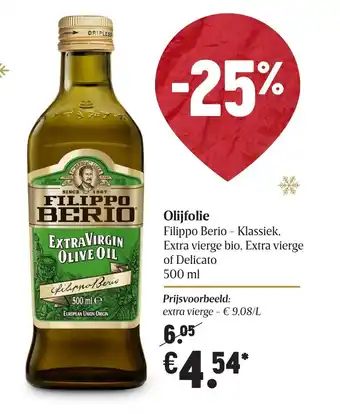Delhaize Olijfolie 500ml aanbieding