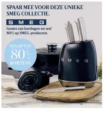 Delhaize Spaar Mee voor Deze Unieke Smeg Collectie aanbieding