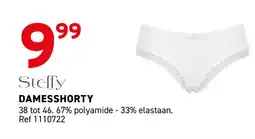 Trafic Damesshorty aanbieding