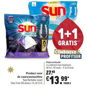 Delhaize Product voor de vaatwasmachine Voor 2 aanbieding