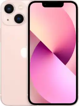 Coolblue iPhone 13 mini 256 Go Rose Reconditionné (Comme Neuf) aanbieding