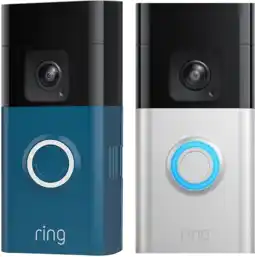 Coolblue Ring Battery Video Doorbell Pro Bleu aanbieding