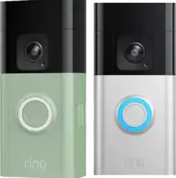 Coolblue Ring Battery Video Doorbell Pro Vert aanbieding
