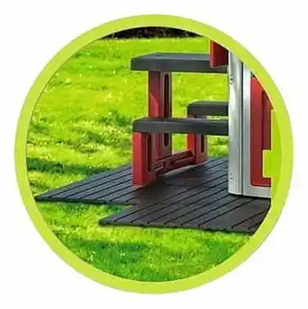 Dreamland Smoby terrastegel voor speelhuisje Smoby - 6 stuks aanbieding