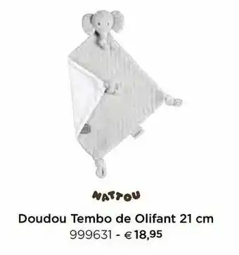Doudou tembo de olifant