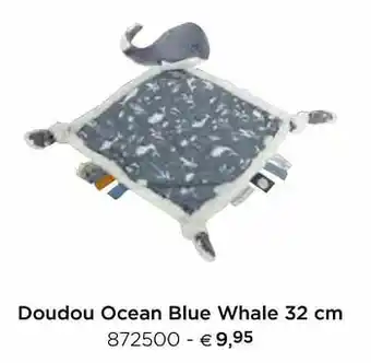 Dreambaby Doudou ocean blue whale aanbieding