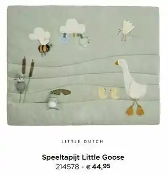 Speeltapijt little goose