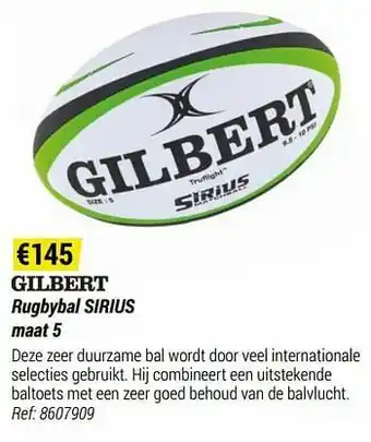 Decathlon Rugbybal sirius aanbieding