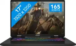 Coolblue MSI Sword 17 HX B14VGKG-013BE Azerty aanbieding