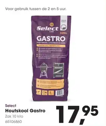 Hanos Select houtskool gastro aanbieding