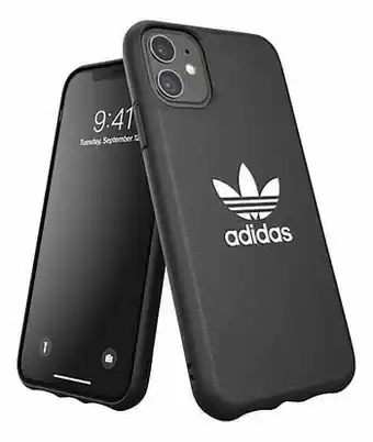 adidas cover Originals voor iPhone 11 zwart/wit