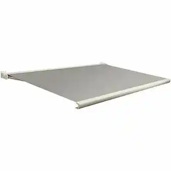Brico Domasol zonnetent elektrisch met afstandsbediening ’Factor 20-C’ grijs 500 x 250 cm aanbieding