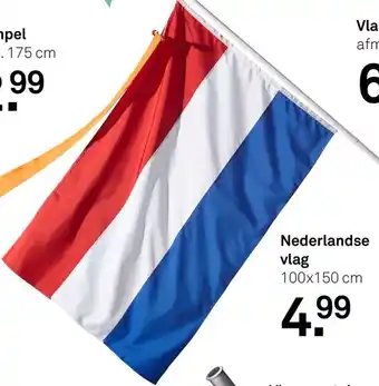 Karwei Nederlandse vlag aanbieding