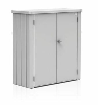 Brico Biohort tuinkast Romeo zilver 132x57x140cm aanbieding