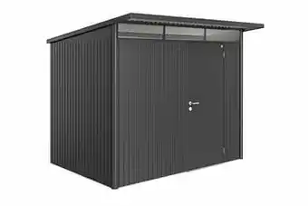 Brico Biohort berging AvantGarde A5 met enkele deur donkergrijs 220x260cm aanbieding