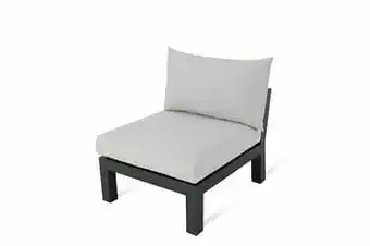 Brico Central Park loungestoel Nice zwart aanbieding