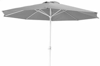 Dreamland Aluminium parasol diameter 3,5 m grijs aanbieding