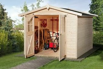 Brico Weka tuinhuis 316 GR4 250x254cm aanbieding