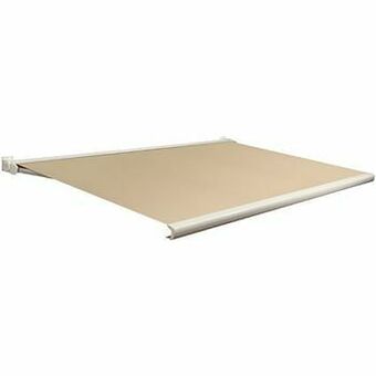 Brico Domasol zonnetent elektrisch ’Factor 20-C’ beige 350 x 300 cm aanbieding